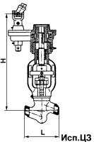 1054-40 клапан запорный