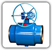 Шаровые краны КМС K1-1-F-500-PN25-000-G-E-2 полнопроходные, с редуктором