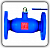 Шаровые краны КМС K1-3-R-100-PN25-000-L-E-2 фланцевые, с рукояткой